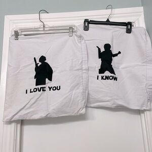 Star Wars Pillowcases 15x17”